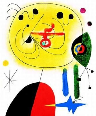 Joan miro and fix the hairs of the star 164281
